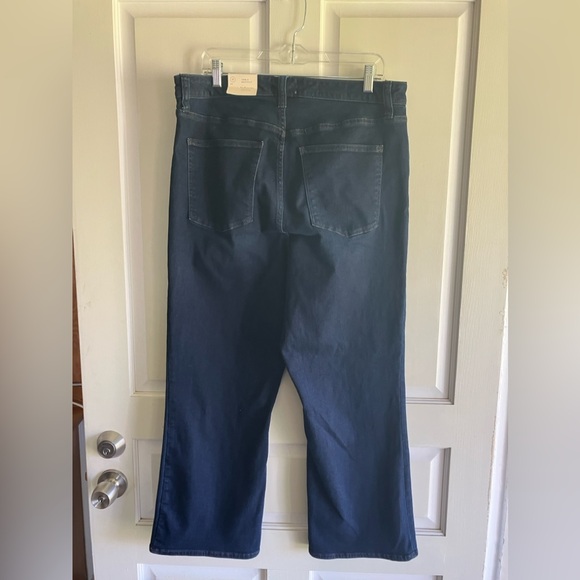 Universal Thread Dark Wash Ankle Bootcut Jeans Size 17 New With Tags - Picture 4 of 11